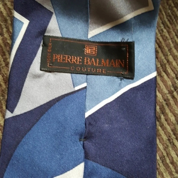 Pierre Balmain silk‎ tie - Picture 3 of 3